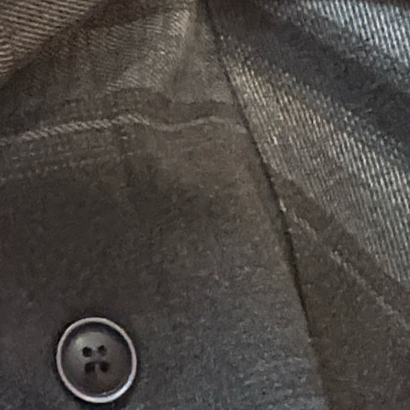 Quiksilver Men's Hooded Shirt Jacket- Black and Gray - Picture 12 of 13